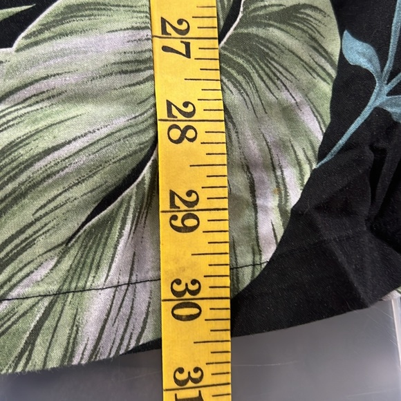 Pau Hana by Tori Richard Hawaiian Palm Fronds Tropical Camp Shirt XL - Picture 4 of 6